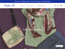 Tablet Screenshot of mattie-bs.com